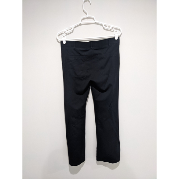 Betabrand Black Yoga Dress Pants Boot Cut Size Medium Petite - Picture 3 of 7